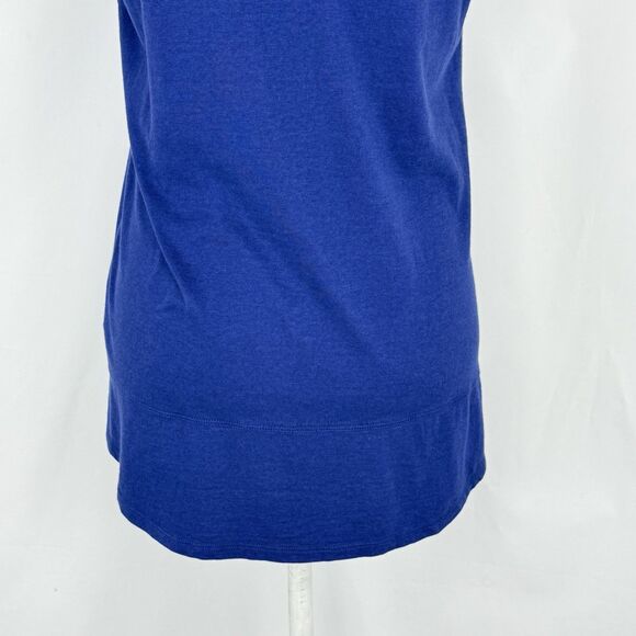 Carole Hochman Tank Top Women’s Small Navy Blue Decorative Trim Sleeveless - Picture 5 of 16